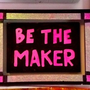 Be The Maker wall hanging